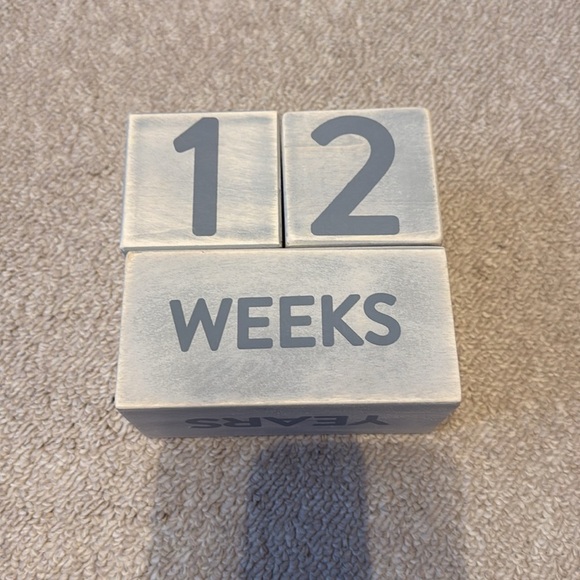 Pearhead Wooden Milestone Blocks - Picture 7 of 8